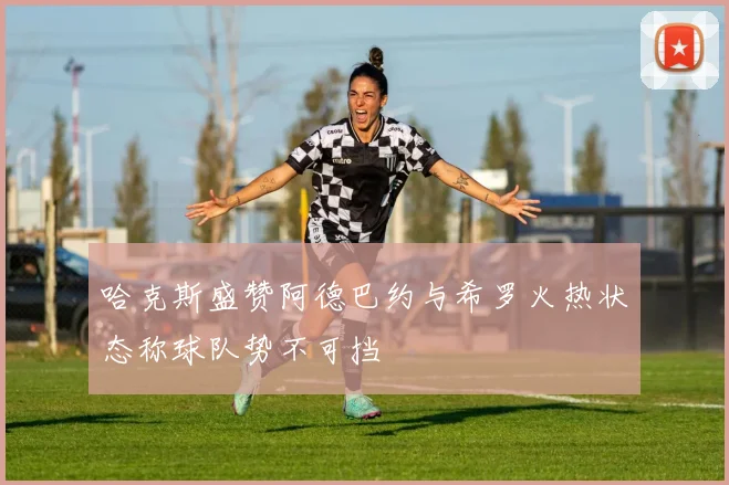 哈克斯盛赞阿德巴约与希罗火热状态称球队势不可挡